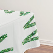 Glitter kerstboom tafelkleed (Voorbeeld)