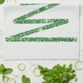 Glitter kerstboom theedoek (Gevouwen)