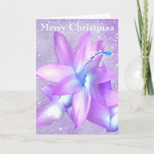 *~* Glitter Kerstcactus — Aanpassen Feestdagen Kaart