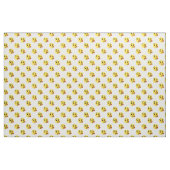 glitter kiss emoji fabric stof (Yard (91,4 cm))