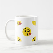 glitter kiss emoji koffiemok (Links)