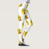 glitter kiss emoji leggings (Rechts)