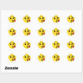 glitter kiss emoji ster sticker (Vel)