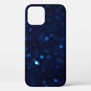 Glitter klassiek blauw licht Case-Mate iPhone case