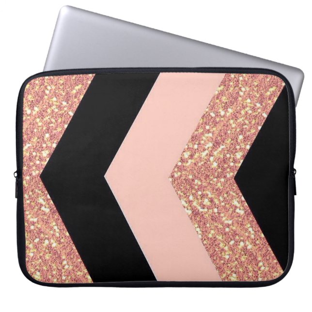 Glitter Laptop Sleeve (Voorkant)