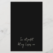 Glitter Lashes Eyelash Extensions zwarte prijslijs Flyer (Achterkant)