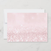 Glitter Lashes Gold Pink Makeup Certificate Cadeau Kaart (Achterkant)