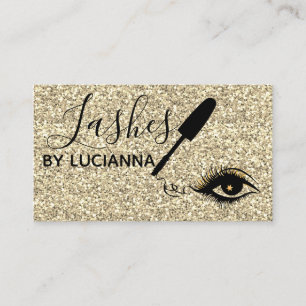 Glitter Lashes Visitekaartjes