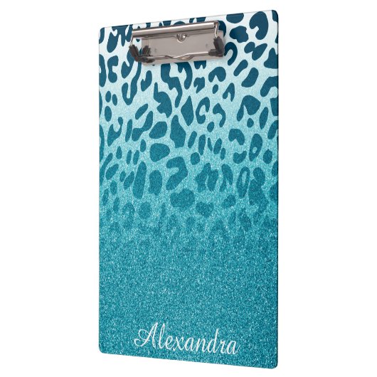 Glitter Leopard Klembord (Links)