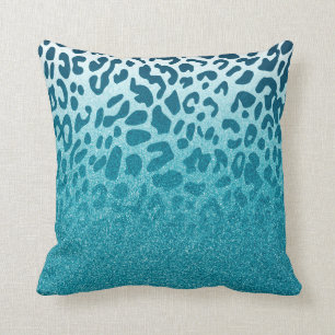 Glitter Leopard Kussen