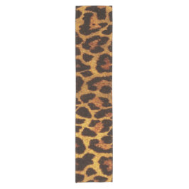 Glitter Leopard Pring Korte Tafelloper