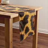 Glitter Leopard Pring Korte Tafelloper (Voorbeeld)