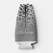 Glitter Leopard Print Flesjeskoeler (Achterkant)