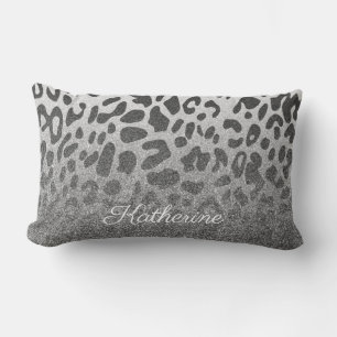 Glitter Leopard Print Kussen