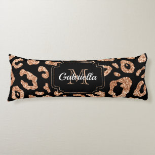 Glitter Leopard Print Lichaamskussen