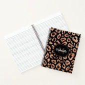 Glitter Leopard Print Notitieboek (Binnen)