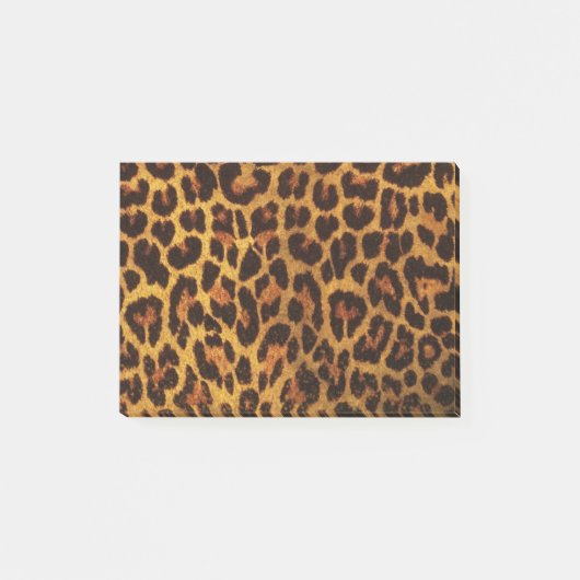 Glitter Leopard Print Post-it® Notes (Voorkant)