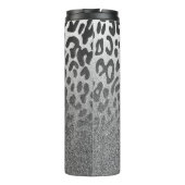 Glitter Leopard Print Thermosbeker (Achterkant)
