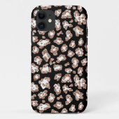 Glitter Leopard-telefooncase Case-Mate iPhone Case (Achterkant)