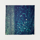 glitter licht achtergrond: goud, zilver, b wandkleed (Voorkant (horizontaal))