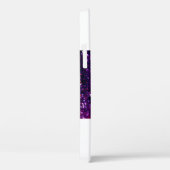 Glitter  licht achtergrond paars en zwart Case-Mate iPhone case (Achterkant / Rechts)