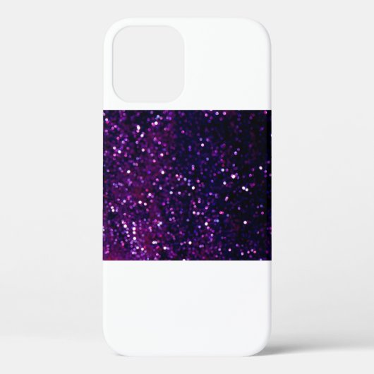 Glitter  licht achtergrond paars en zwart Case-Mate iPhone case (Achterkant)