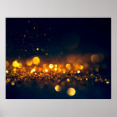 glitter licht grijze achtergrond, glitter defocuse poster (Voorkant)
