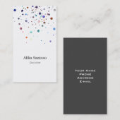 Glitter lijkt op Visitekaartje (Voorkant / Achterkant)