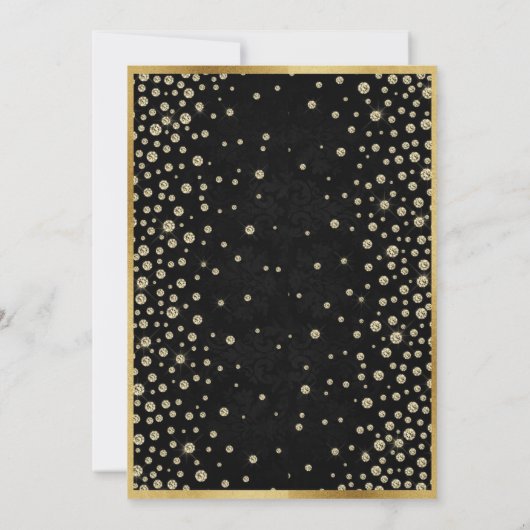 Glitter Lijst en Stip Kaart (Achterkant)