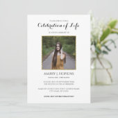 Glitter Lijst Foto's Uitnodiging tot leven (Staand voorkant)