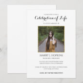 Glitter Lijst Foto's Uitnodiging tot leven (Voorkant / Achterkant)