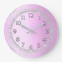 Glitter Lijst Roze grijze cijfers Blush Beauty