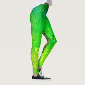 Glitter lime groen leggings (Rechts)