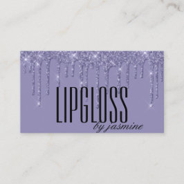 Glitter Lipgloss-Visitekaartjes Visitekaartje