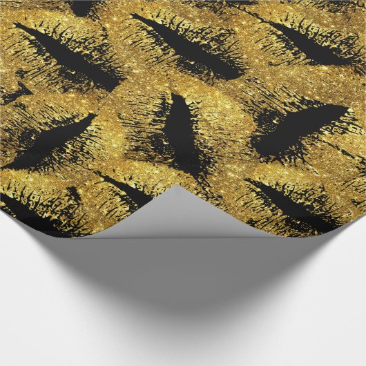 Glitter Lips 2 Cadeaupapier (Hoek)