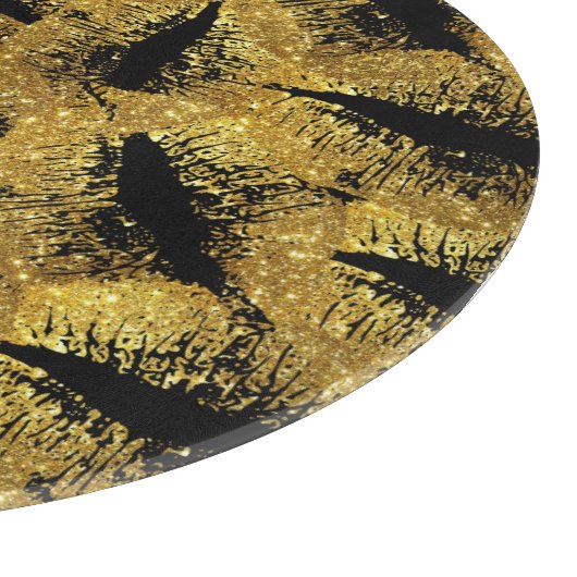 Glitter Lips 2 Snijplank (Hoek)