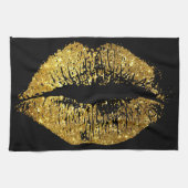Glitter Lips 2 Theedoek (Horizontaal)