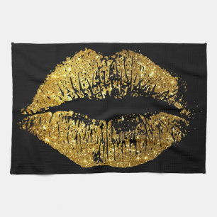 Glitter Lips 2 Theedoek