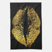 Glitter Lips 2 Theedoek (Verticaal)