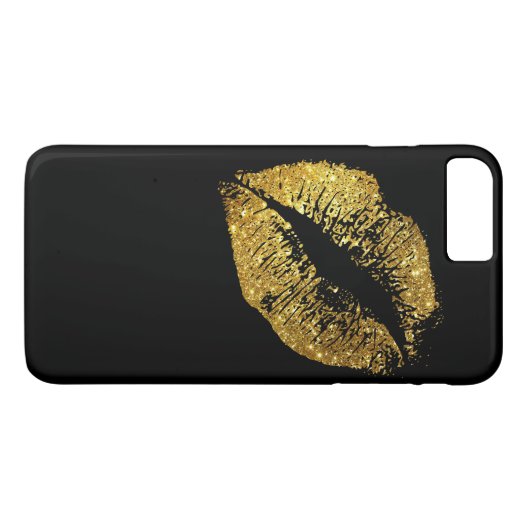 Glitter Lips 3 Case-Mate iPhone Case (Achterkant (Horizontaal))