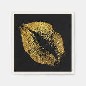 Glitter Lips 3 Servetten (Voorkant)