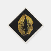 Glitter Lips 3 Servetten (Hoek)