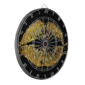 Glitter Lips Dartbord (Voorkant Links)