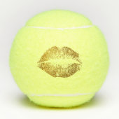 Glitter Lips Tennisballen (Voorkant)