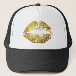 Glitter Lips Trucker Pet