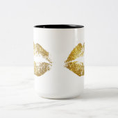 Glitter Lips Tweekleurige Koffiemok (Center)