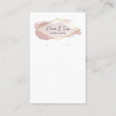 Glitter Logo Earning Cards Visitekaartje (Voorkant)