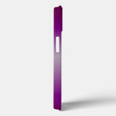 Glitter look Bright Paarse Persoonlijke Naam Case-Mate iPhone Case (Achterkant / Rechts)