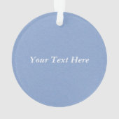 Glitter look Jumping Dolphin Dark Blue White Ornament (achterkant)