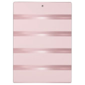 Glitter Look Roos Gouden Kleur Kalligrafie Script Klembord (Achterkant)